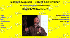 Desktop Screenshot of manfredaugustin.de